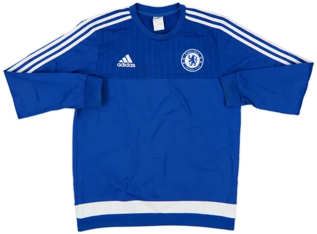 2015-16 Chelsea adidas Sweat Top - 6/10 - (M)