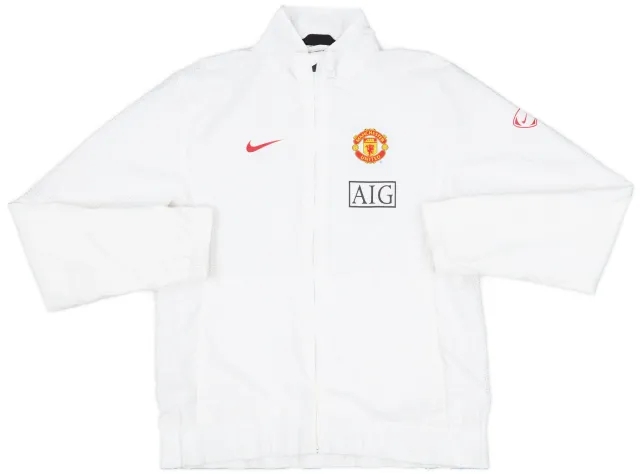 2009-10 Manchester United Nike Track Jacket - 8/10 - (L)