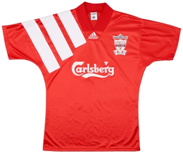1992-93 Liverpool Centenary Home Shirt - 7/10 - (M)