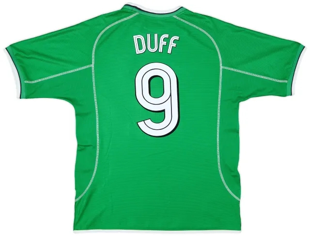 2002-03 Ireland Home Shirt Duff #9 - 7/10 - (L)