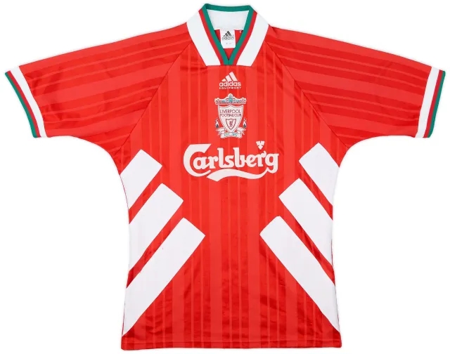 1993-95 Liverpool Home Shirt - 8/10 - (M)