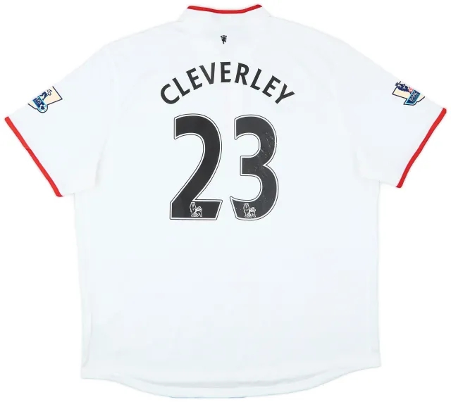 2012-14 Manchester United Away Shirt Cleverley #23 - 6/10 - (XXL)