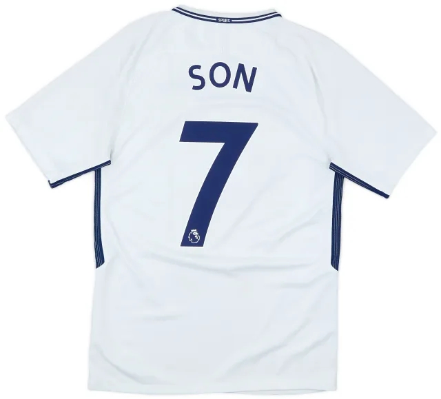2017-18 Tottenham Home Shirt Son #7 - 4/10 - (S)