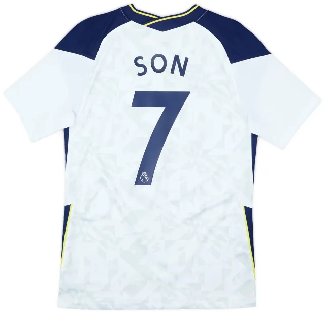 2020-21 Tottenham Home Shirt Son #7 - 8/10 - (S)