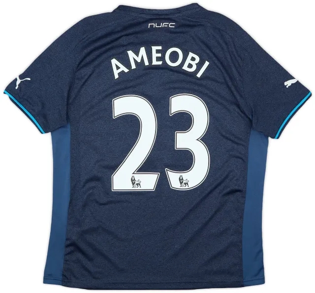 2013-14 Newcastle Away Shirt Ameobi #23 - 8/10 - (S)