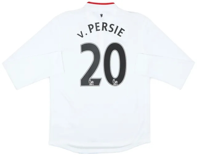 2012-14 Manchester United Away L/S Shirt V.Persie #20 - 8/10 - (M)