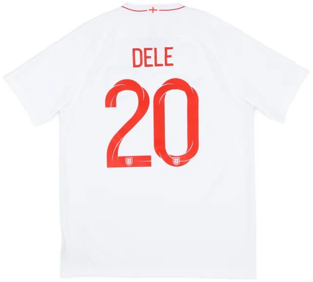 2018-19 England Home Shirt Dele #20 - 8/10 - (L)