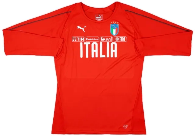 2018-19 Italy Puma L/S Training Shirt - 6/10 - (Women's M)