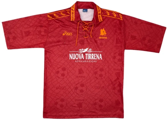 1994-95 Roma Home Shirt - 5/10 - (XL)