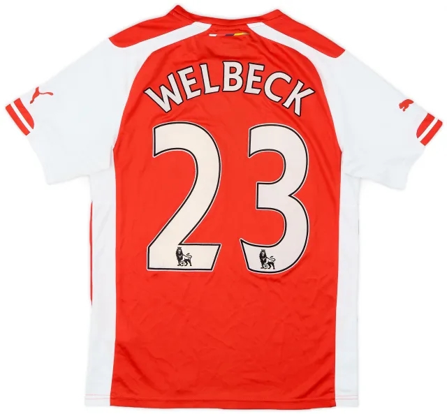 2014-15 Arsenal Home Shirt Welbeck #23 - 6/10 - (XS)