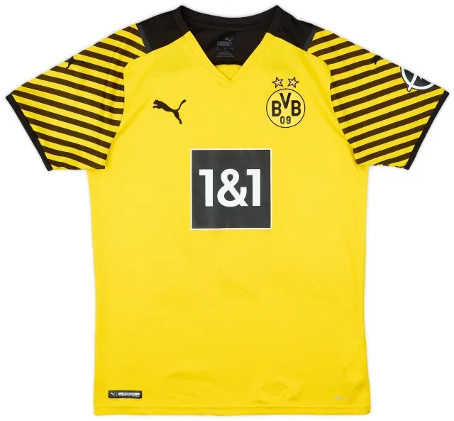2021-22 Borussia Dortmund Home Shirt - 8/10 - (S)