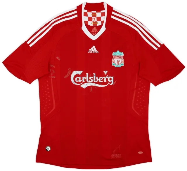 2008-10 Liverpool Home Shirt - 4/10 - (L)
