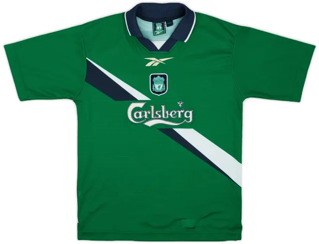 1999-00 Liverpool Away Shirt - 7/10 - (M.Boys)
