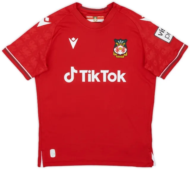 2022-23 Wrexham Home Shirt - 7/10 - (M.Boys)