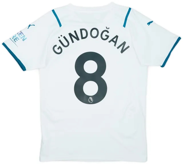 2021-22 Manchester City Away Shirt Gundogan #8 - 7/10 - (S)