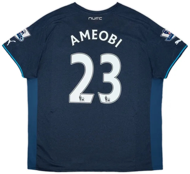 2013-14 Newcastle Away Shirt Ameobi #23 - 8/10 - (XL)