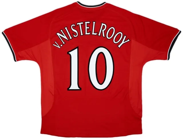 2000-02 Manchester United Home Shirt V.Nistelrooy #10 - 5/10 - (L)