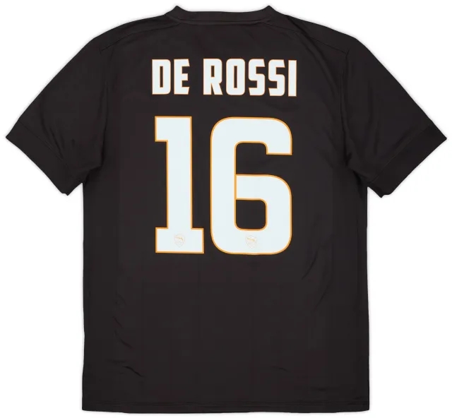 2014-15 Roma Third Shirt De Rossi #16 - 9/10 - (M)