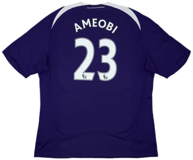 2008-09 Newcastle Away Shirt Ameobi #23 - 7/10 - (XXL)