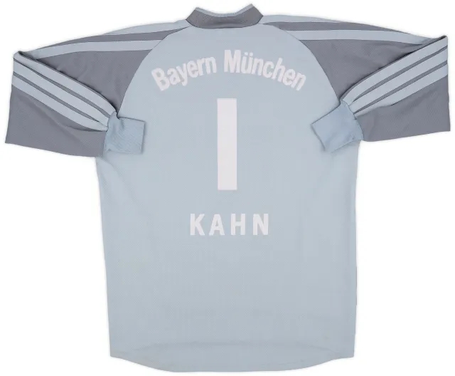 2001-02 Bayern Munich GK Shirt Kahn #1 - 8/10 - (L/XL)