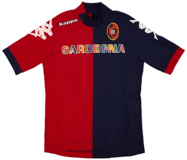 2012-13 Cagliari Home Shirt - 6/10 - (M)