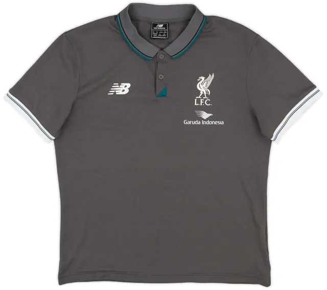 2015-16 Liverpool New Balance Polo Shirt - 9/10 - (L)