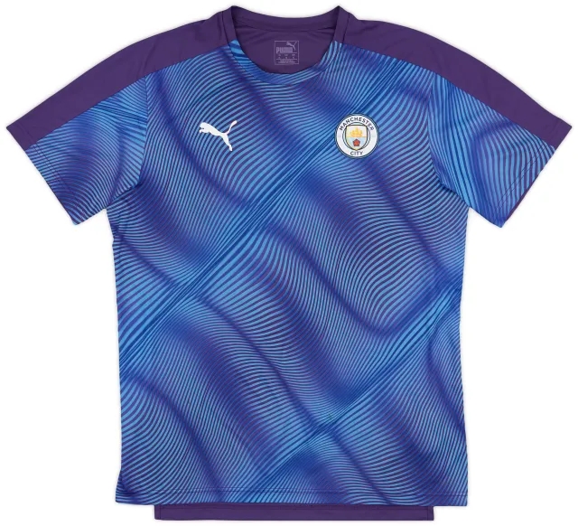 2019-20 Manchester City Puma Training Shirt - 8/10 - (XL)