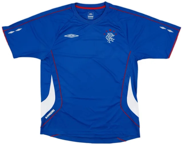 2006-07 Rangers Umbro Training Shirt - 8/10 - (XL)