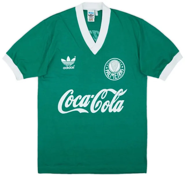1989 Palmeiras Home Shirt #10 - 8/10 - (L)