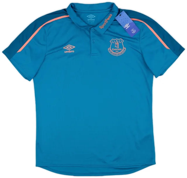 2018-19 Everton Umbro Polo Shirt (L)