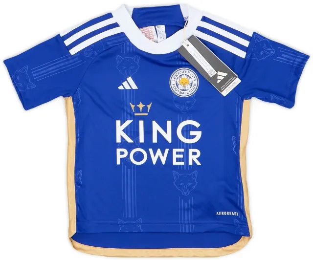 2023-24 Leicester Home Shirt (3-4 Years)