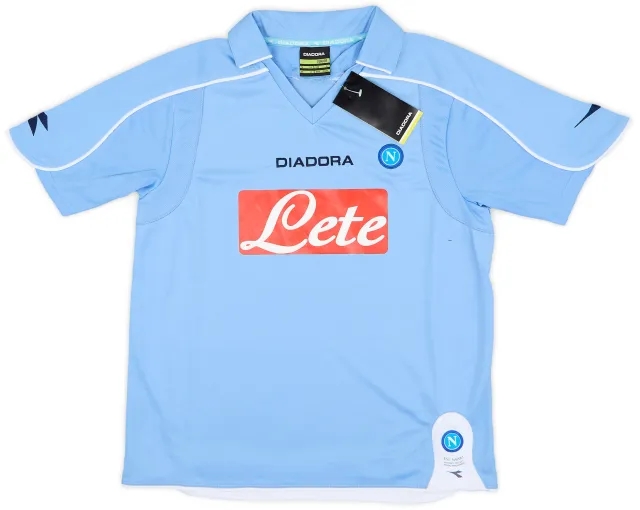 2008-09 Napoli Home Shirt (L.Boys)