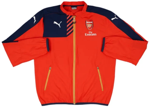 2015-16 Arsenal Puma Track Jacket - 8/10 - (L)