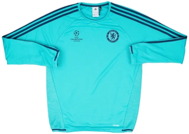 2015-16 Chelsea adidas CL Sweat Top - 10/10 - (M)