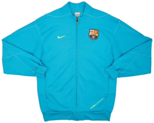 2007-08 Barcelona Nike Track Jacket - 8/10 - (S)