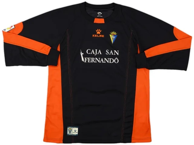 2005-06 Cadiz Kelme Training L/S Shirt - 8/10 - (M)