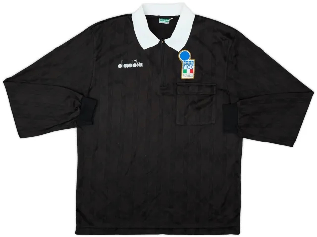 1994 Italy Diadora Referee L/S Shirt - 9/10 - (L)