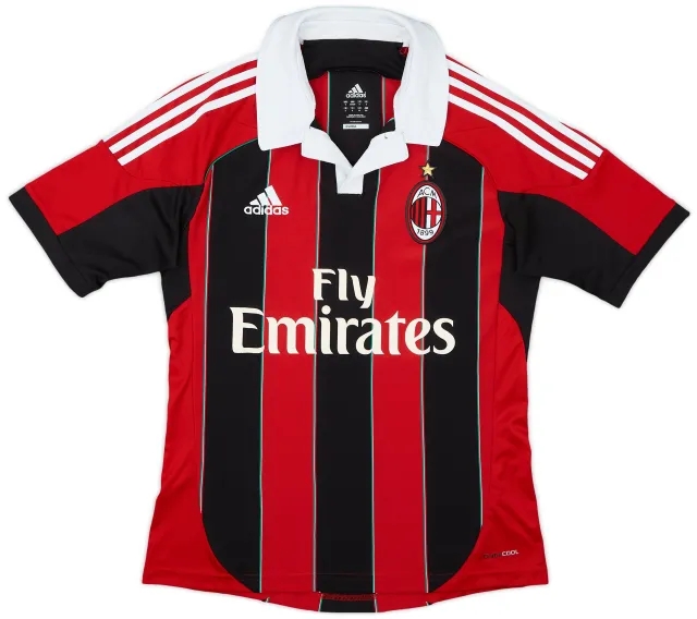 2012-13 AC Milan Home Shirt - 8/10 - (S)