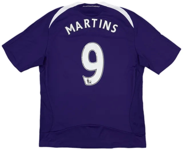 2008-09 Newcastle Away Shirt Martins #9 - 7/10 - (M)