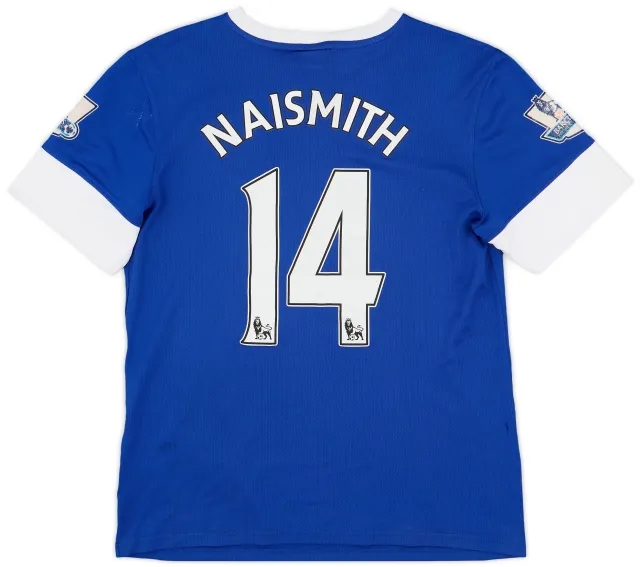 2012-13 Everton Home Shirt Naismith #14 - 7/10 - (M)