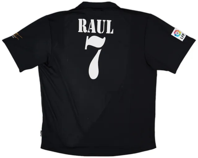 2002-03 Real Madrid Centenary Away Shirt Raul #7 - 7/10 - (XL)