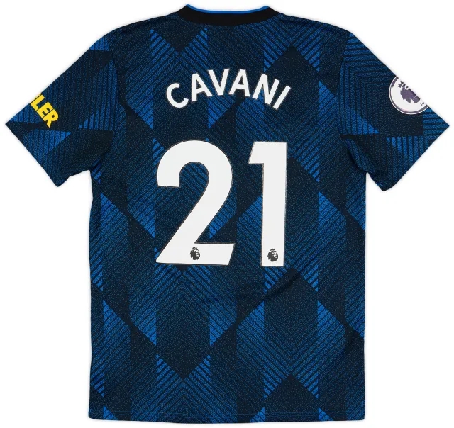 2021-22 Manchester United Third Shirt Cavani #7 - 7/10 - (M)