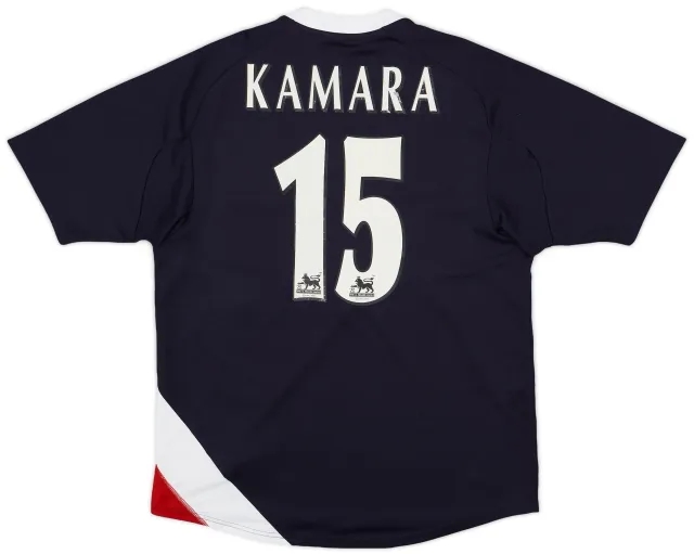 2005-06 West Brom Away Shirt Kamara #15 - 7/10 - (S)