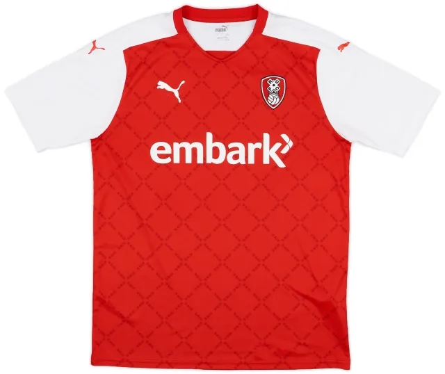 2020-21 Rotherham Home Shirt - 9/10 - (L)