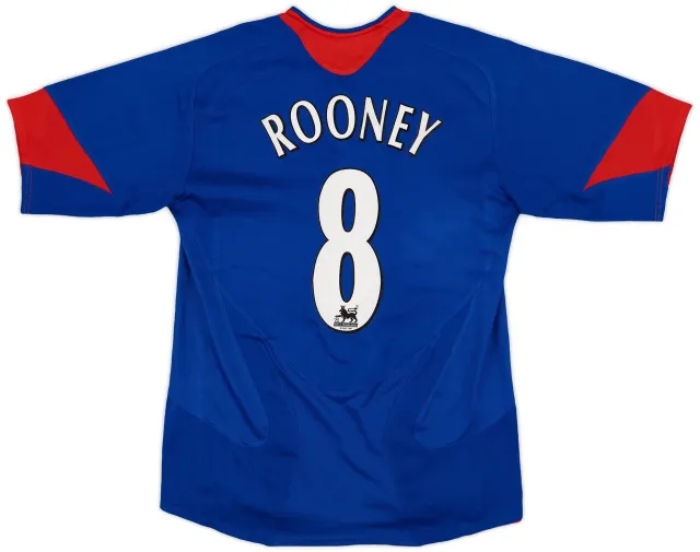 2005-06 Manchester United Away Shirt Rooney #8 - 8/10 - (S)
