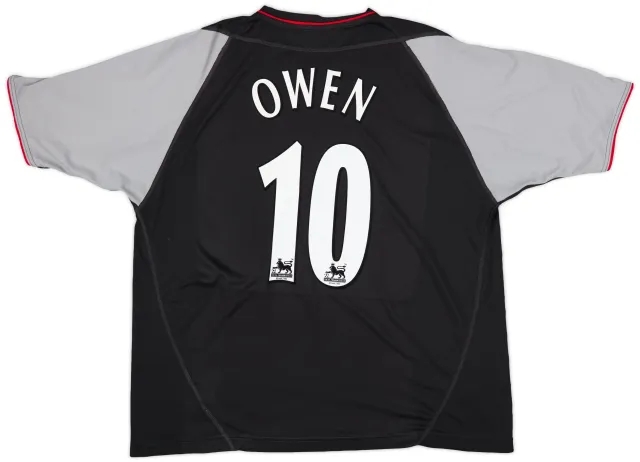 2002-04 Liverpool Away Shirt Owen #10 - 6/10 - (XXL)