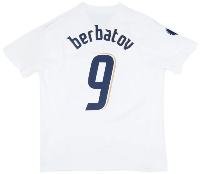 2007-08 Tottenham Home Shirt Berbatov #9 - 7/10 - (XL)