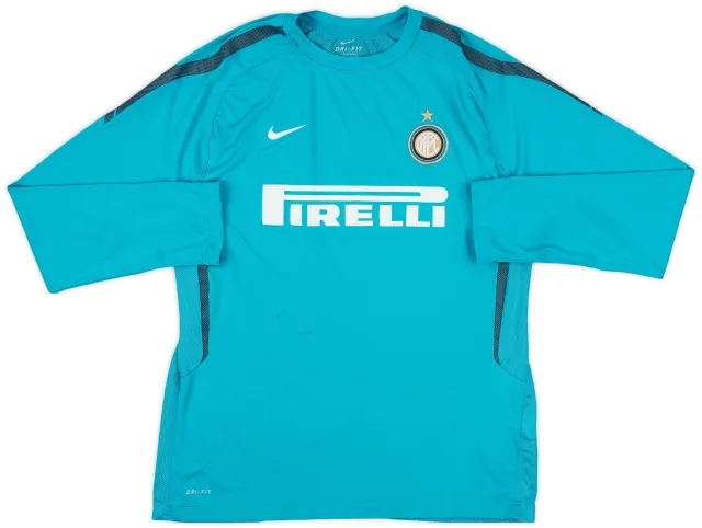 2010-11 Inter Milan Nike Training L/S Shirt #30 - 5/10 - (XL.Boys)