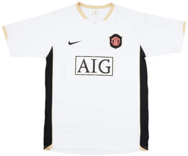 2006-08 Manchester United Away Shirt - 10/10 - (XL.Boys)