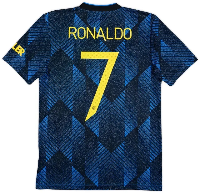 2021-22 Manchester United Third Shirt Ronaldo #7 - 9/10 - (S)